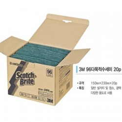 3M/다용도96수세미/20개입1box