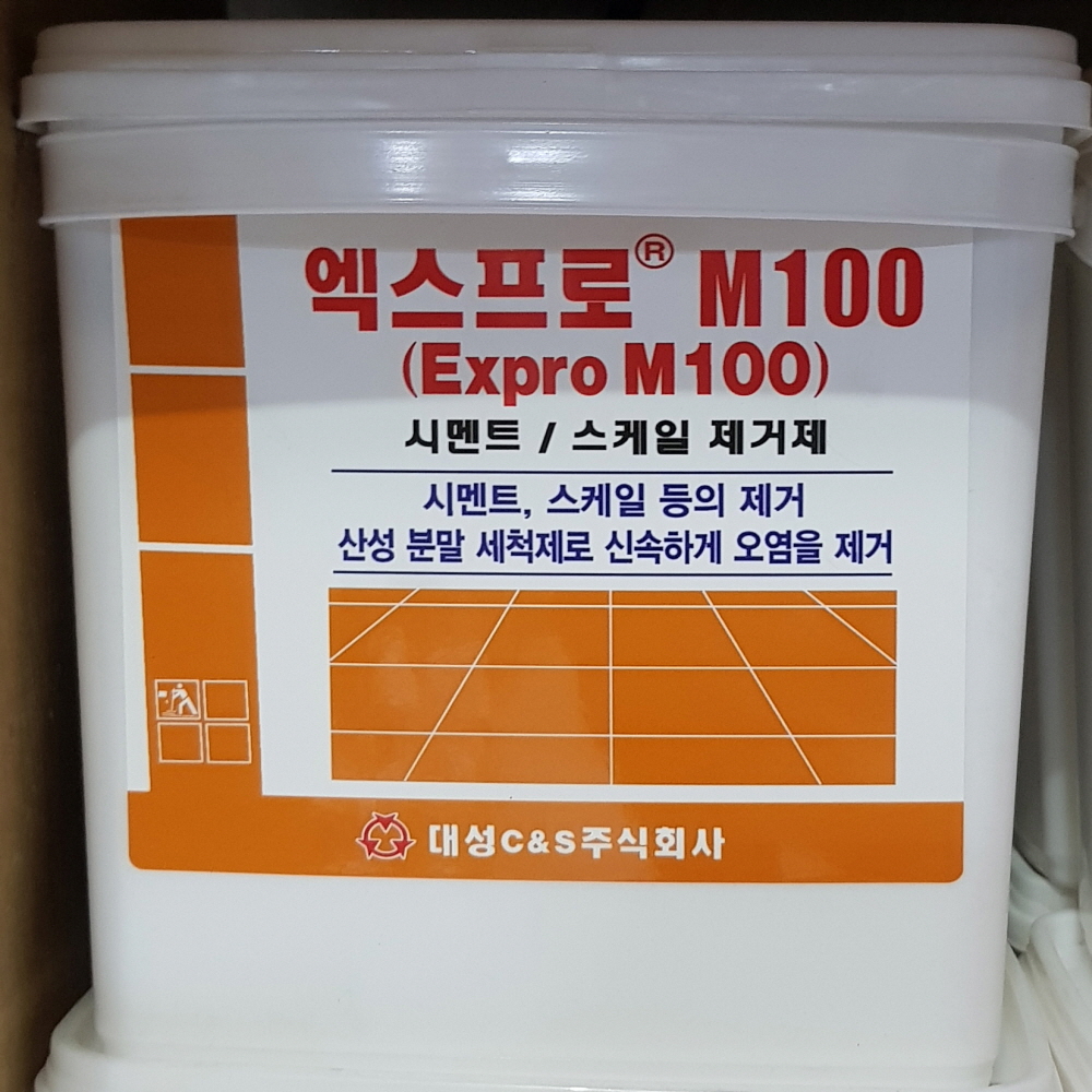 D대성 엑스프로  M100 2.5KG 시멘트스케일제거제